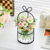 Nordischer Stil Blumentopf Schmiedeeisen Kunst Pflanze Blumentopf Blumenständer Blumenständer Blumenstrauß-Auslage