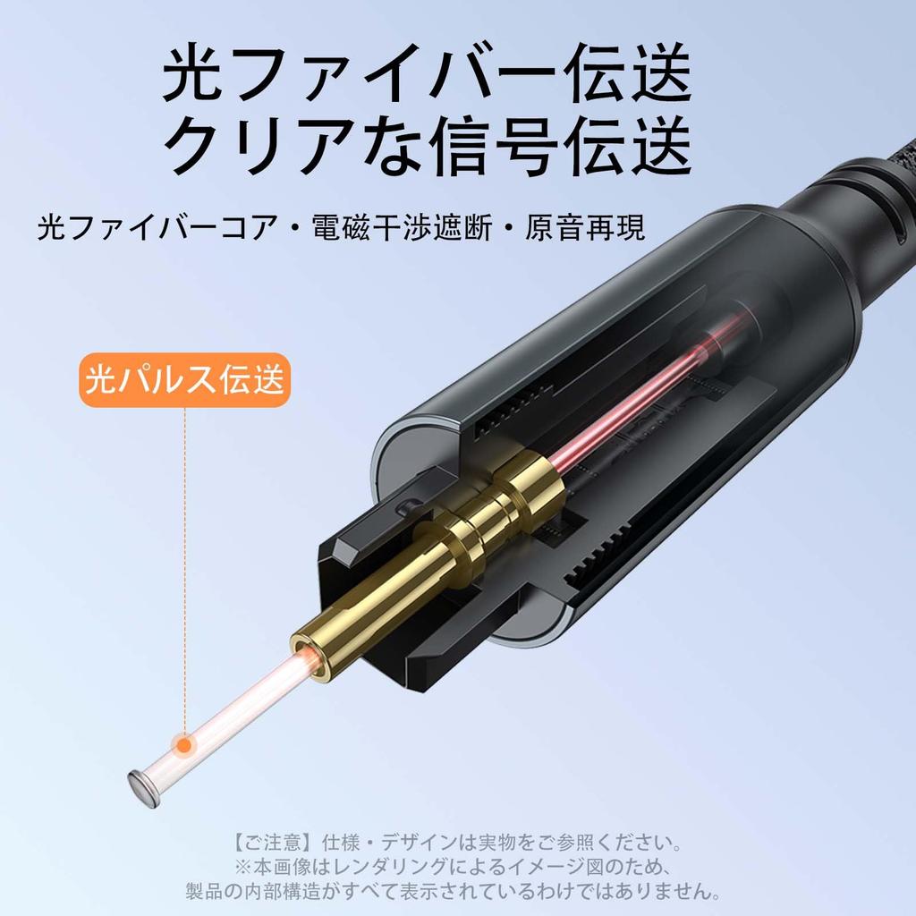 USB A Optical Digital Audio Transmission Cable 2-in-1 & Type-C 1.8M
