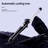 Portable Rotating Ceramic Long Hair Stylng Tools Automatic Barrel Type Dual Voltage Tourmaline Heats up Hair Curler