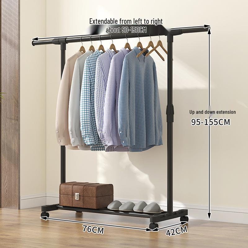 Indoor Folding Clothes Drying Rack for Bedroom or Balcony