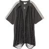 Adidas X Avavav Cut Out T-skjorte Karbon Unisex Topper Grå JP4858