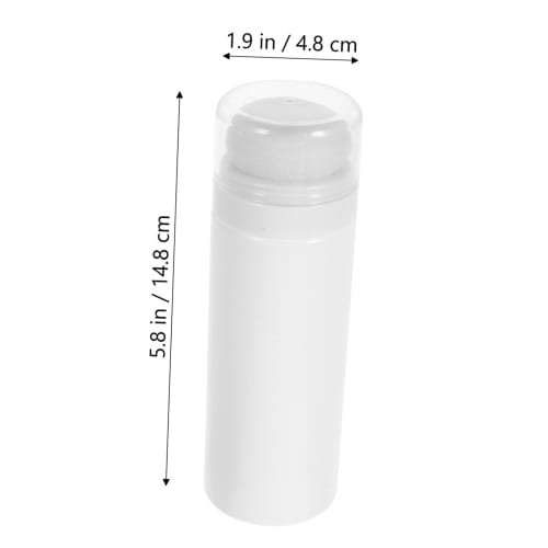 SAFIGLE Powder Puff Box, Body Powder Puff, Cornstarch Baby Powder, Mini Empty Powder Bottle, Travel Powder Puff Container, Hair Applicator Bottle, Pla