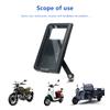 Motorcycle 360 Rotatable Phone Holder Touchscreen Case Mount Waterproof for 4-7in Phones