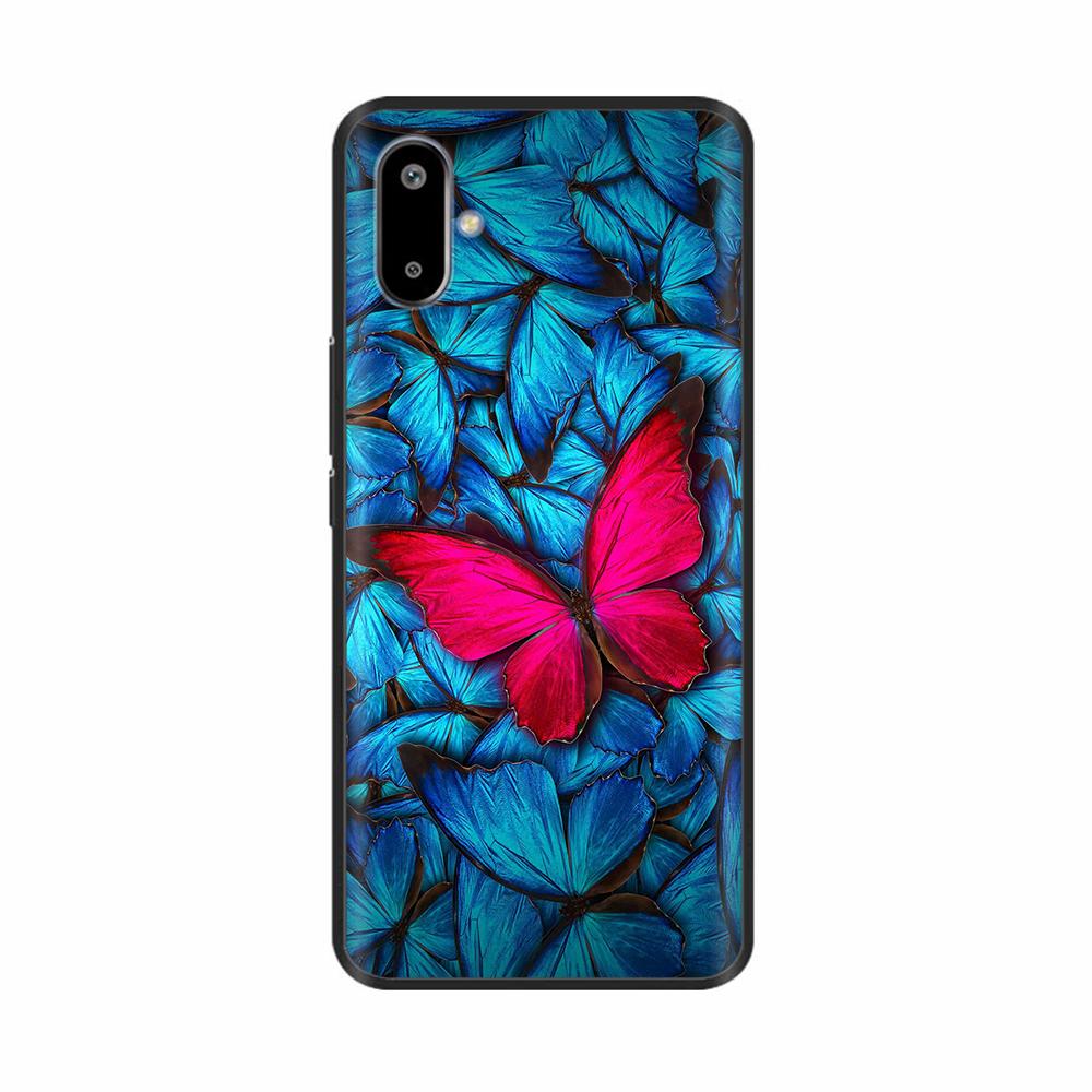 For Samsung Galaxy F06 Case M06 Flower Soft Silicone Back Cover For Samsung M06 Case Phone Cover Shockproof Bumper Fundas Shells