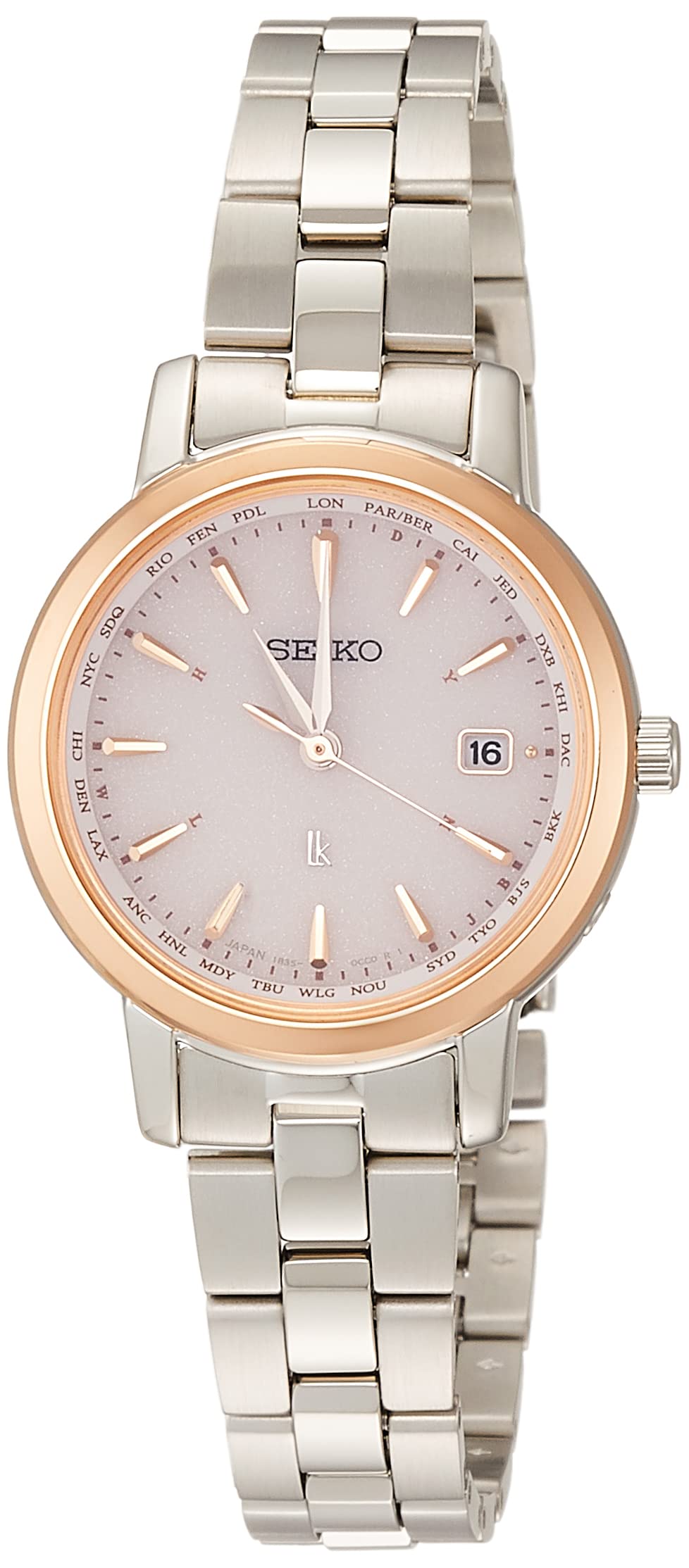 

[Seiko Watch] Rukia Standard Collection New Solar Radio Teardrop SSVV074 жіноче срібло