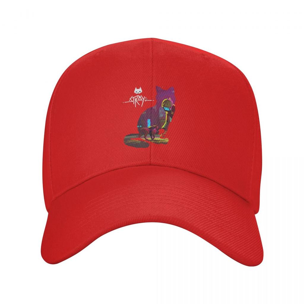 Stray Game Siluet Cat Logo Baseball Caps Snapback Men Women Hats Casual Cap Hip Hop Baseball Hat Casquette