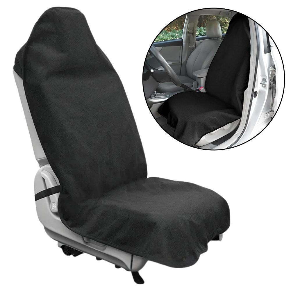 Uniwersalne Pokrowce na Siedzenia Samochodowe Antypoślizgowe Wodoodporne Rękawy Przeciw Potowi Ochraniacz Siedzenia Ochrona Wnętrza Samochodu i Pochłaniające Kurz B1S9
