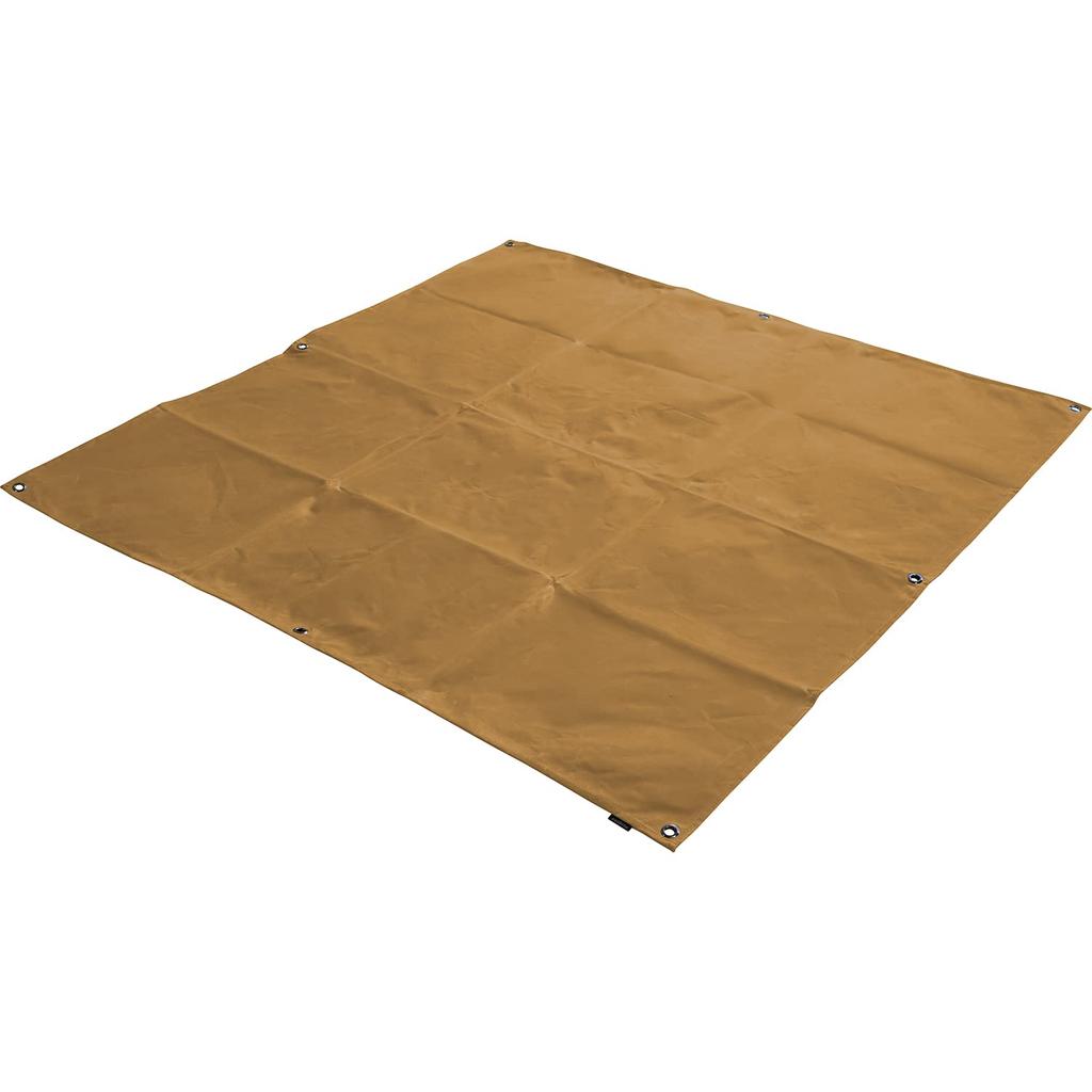 Asobito Natural Cotton Authentic 140cm Wide X 138cm Multi-Sheet L, Camel, Storage, Waterproof, 100% Canvas, Design, Deep, Camping, Outdoors, ab-056CM