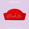 Sailor Hat With Bow Mesh Breathable Cotton For Summer And Spring Wear