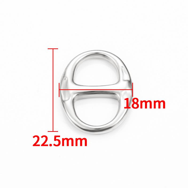 Polished Stainless Steel Heart Charms for DIY Necklaces and Bracelets