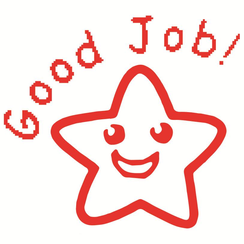 English Comments Photosensitive Seals Preschool Students Primary School Students Encourage Children's Cartoon Gifts