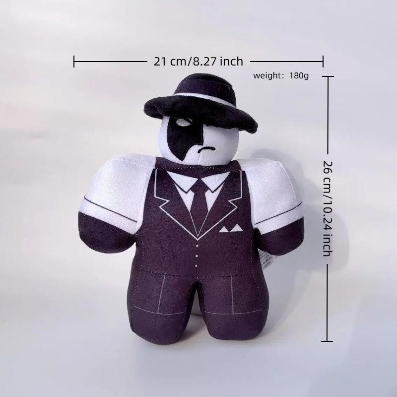 NEW Forsaken Two Time Plush Cartoon Two-Time Plushie Game Peripherals Stuffed Doll Soft Home Decoration Kids Birthday Gift
