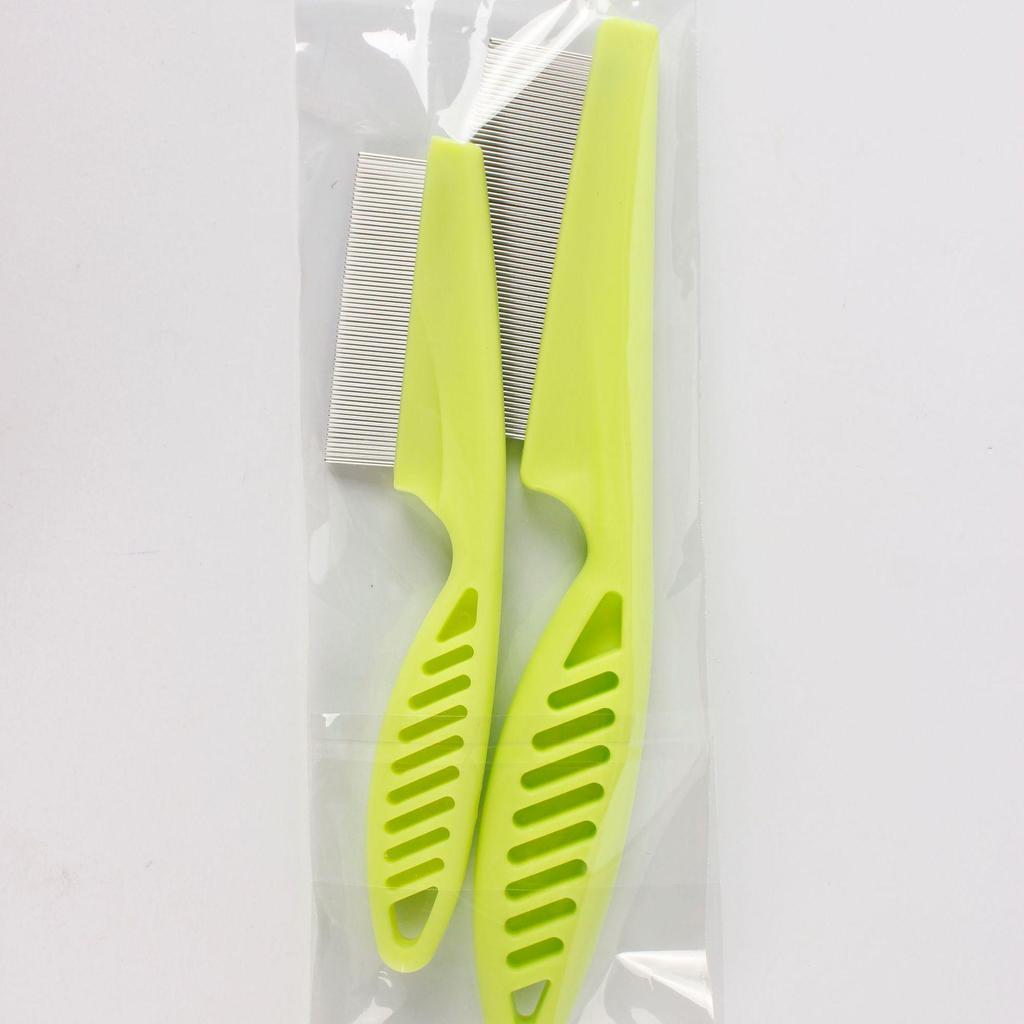 Pet Flea & Egg Removal Stainless Steel Grooming Comb for Dogs & Cats