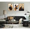 3Pcs Modern Minimalist Wall Art Abstract Geometric Wall Decor Pictures Painting Color Line Posters Prints Aesthetic Room Artwork for Office Bedroom