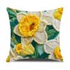 Sunflower Pillowcase Art Series Summer Sofa Pillowcase Bedroom Decoration Bedside Sunflower Pillow