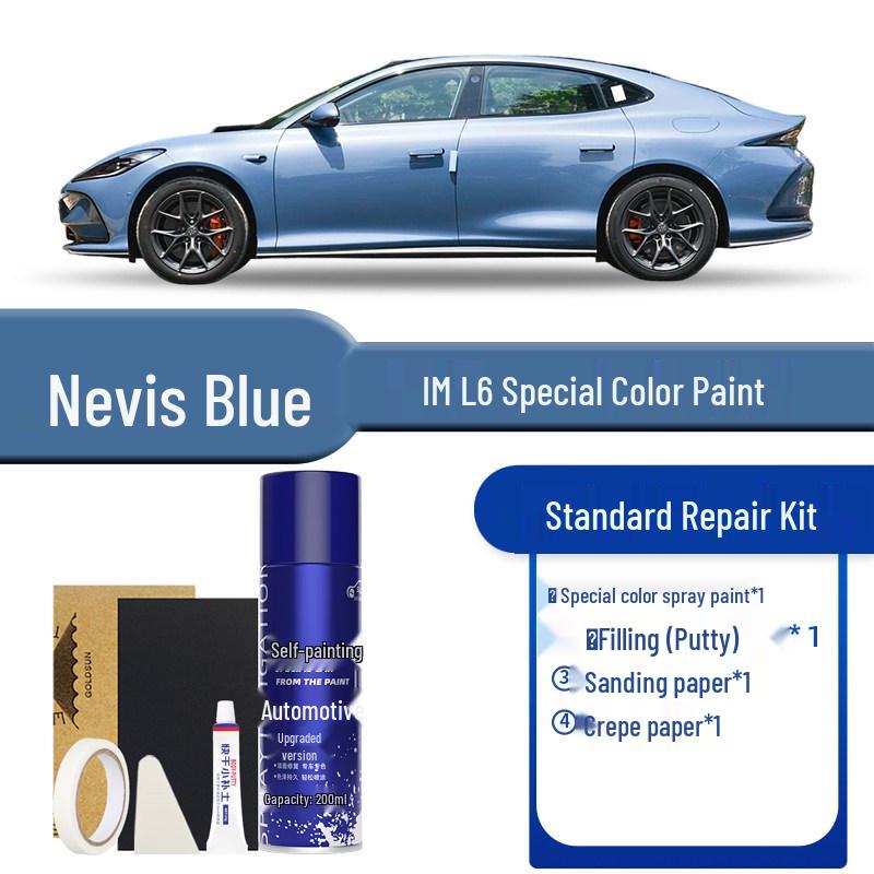 IM L6 Touch-Up Paint Pen - Automotive Spray Paint In Rembrandt Gray, Raphael Tea, Ferdinand Pink, Purple, and Black.