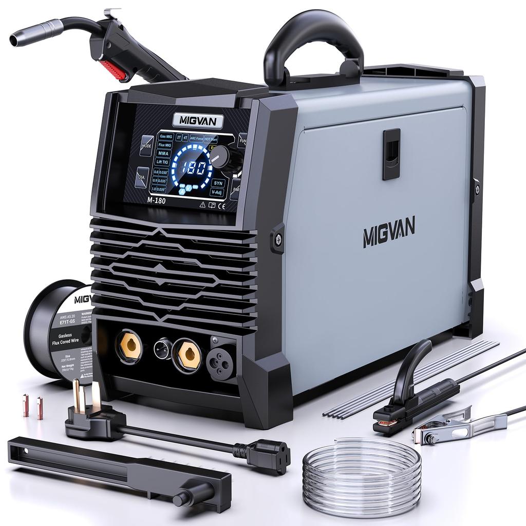 MIGVAN welding 100v rated usage rate 5 functions in welding up to plate thickness gas MIG spool Lift TIG arc from DIY welding beginners to welding