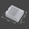 2Pcs Battery Box Plastic Protective Storage Box Fit for Camera Battery