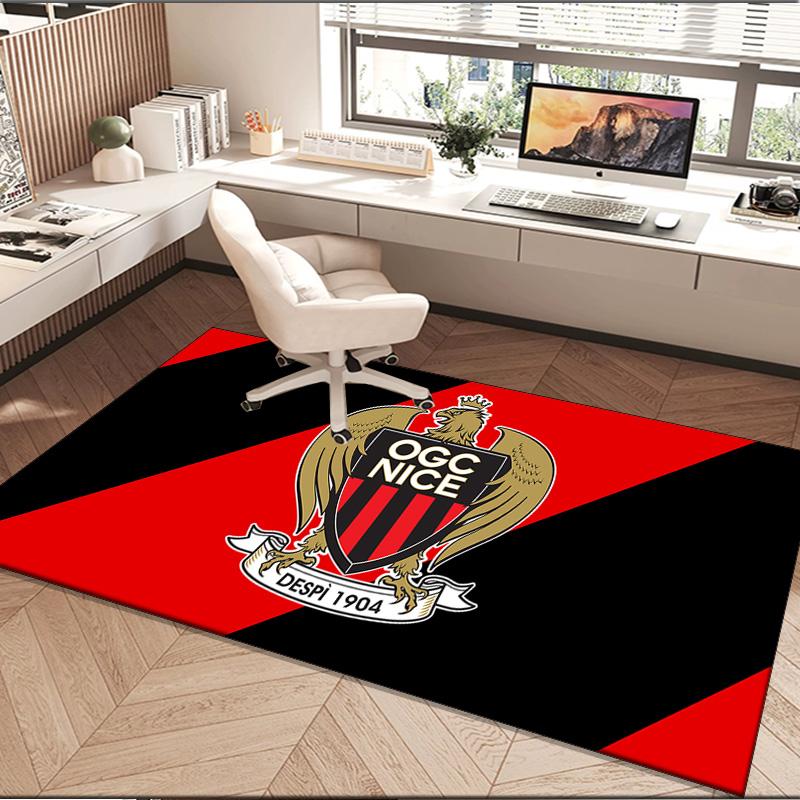 1PC rug Ogc Nice Crest Carpet, Chair Rug,Area Rug for Office Bedroom living rooms bedroom, Doormat decor Christmas fan gifts