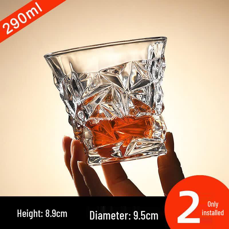Star Crystal Whiskey & Cocktail Glass