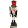 Koning Soldaat Vorm Houten Beeldje Bureau Decoraties Tafelblad Figuur voor Kantoor