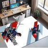 Custom Name Mission Impossible Printed Carpet, Rug for Office Chair Living Room Bedroom Kitchen Room Decor Gifts.