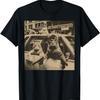 Lustiges Katzen-Gang-Meme Street Sarkastisches Vintage-T-Shirt