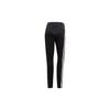 Adidas Classic Striped Casual Sports Pants Women Bottoms Black EI6182