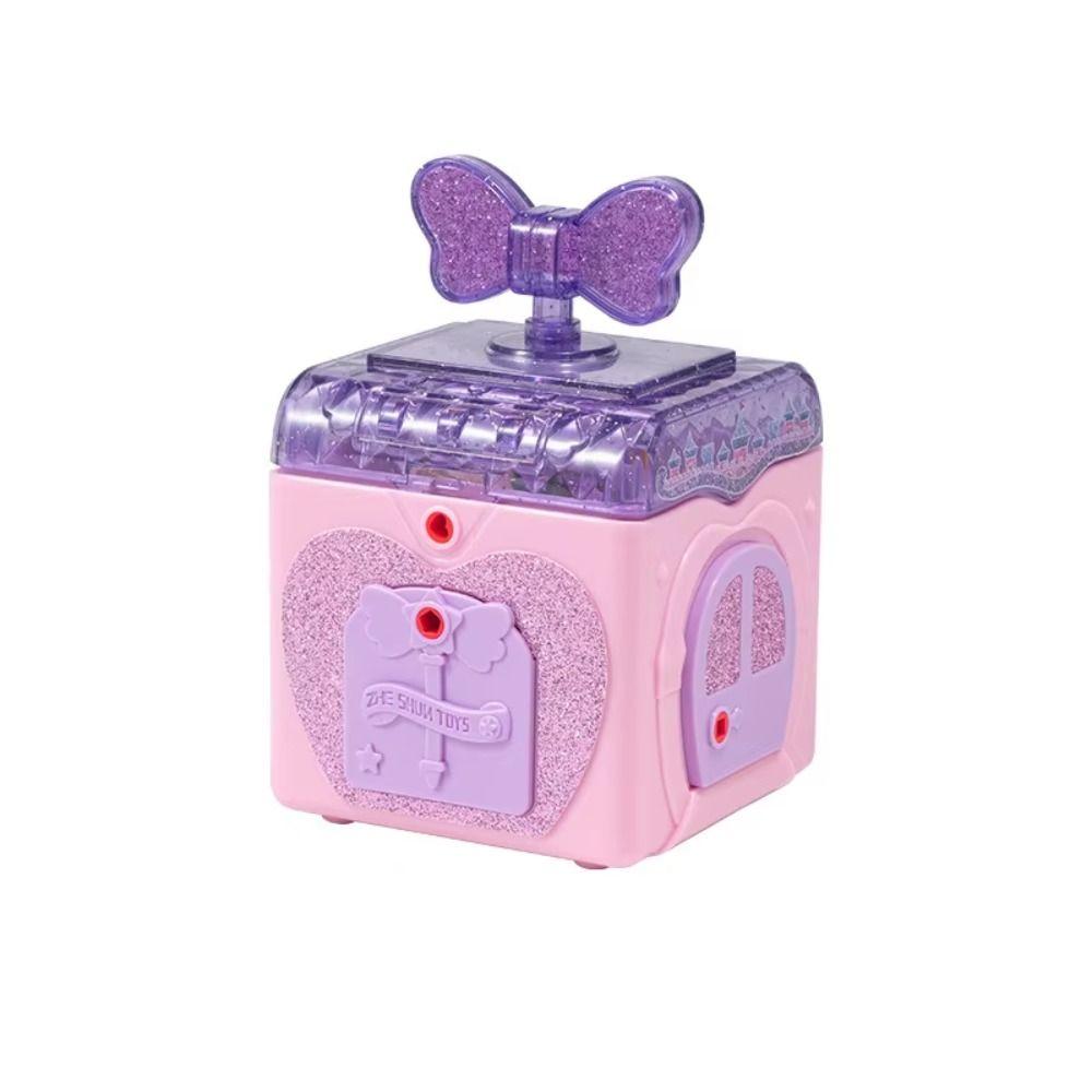 With Lock Key Treasure Chest Toy Princess Girl Girl's Jewelry Toys  Birthday Xmas Gift