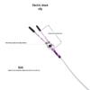 Electric Pulse Nipple and Anal Clamps Massager, SM Female Training Adult Toys