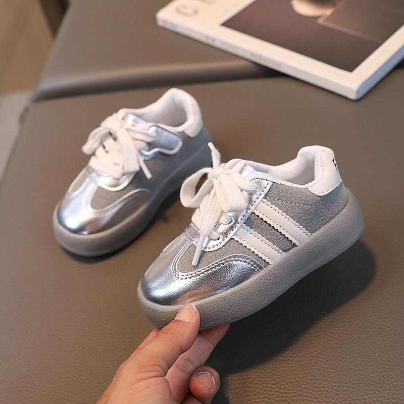 2025 Autumn Kids' Sneakers: Stylish German Training Shoes for Boys & Girls, Korean-Inspired Casual Design