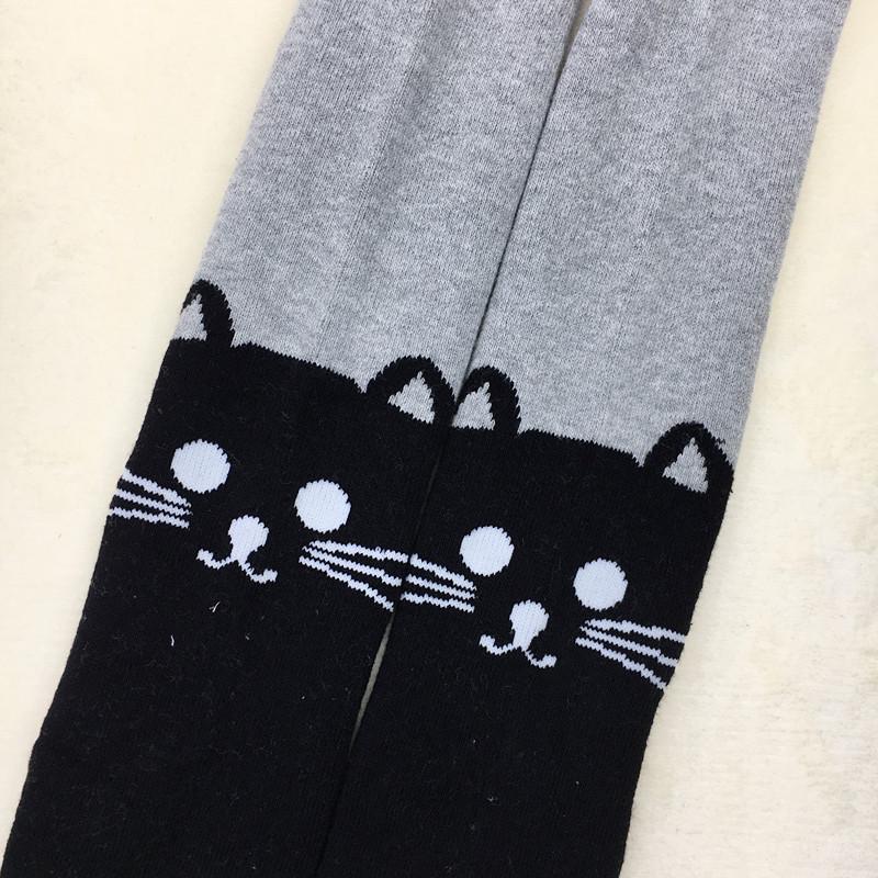 Girls' Thickened Terry Cotton Leggings: Autumn & Winter Pantyhose for Ages 3-7