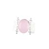 Natural Rose Chalcedony Gemstone 925 Sterling Silver Jewelry Handmade Boho Ring RR-22-16