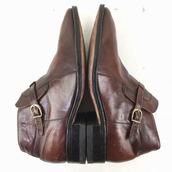 80s-90s Vintage FREEMAN Chukka Boots Short Boots Brown size 10E 27.5-28.0 Men's(USED)