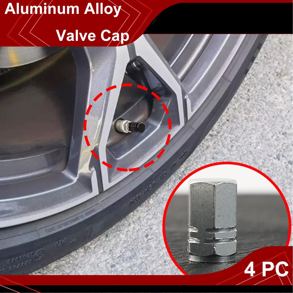 Car Truck Bike Automobile Auto Motorcyle 4 PC Wheel Tyre Tire Valve Protection Stems Air Dust Proof Airtight Cover Screw Caps