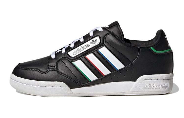 Adidas Continental 80 Stripes J Черный Белый Ярко-Красный GW6643 36⅔