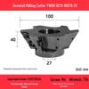 45°-75° CNC V-Shaped Dovetail Groove Milling Cutter with Inner Hole