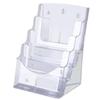 Dotcom Prime Catalog Stand, A4 Size, Tabletop, Reception, Brochure/Flyer Holder, Wall-Mountable, 4 Tiers