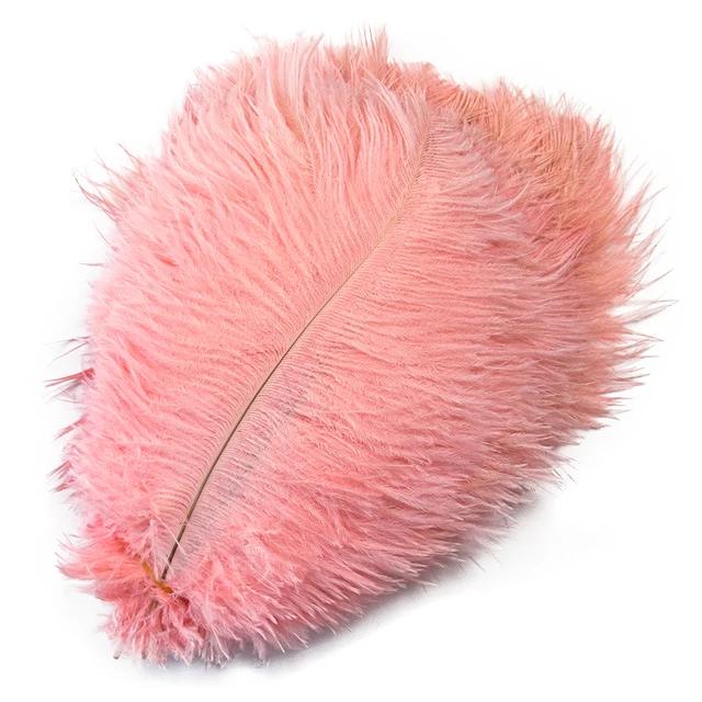 20-45Cm/8-18Palců Barevná Pštrosí Pera 10Ks/Lot Bílé Pštrosí Peří Velkoobchod Pro Svatbu Domů Váza Osvětlení Plumas Dekorace