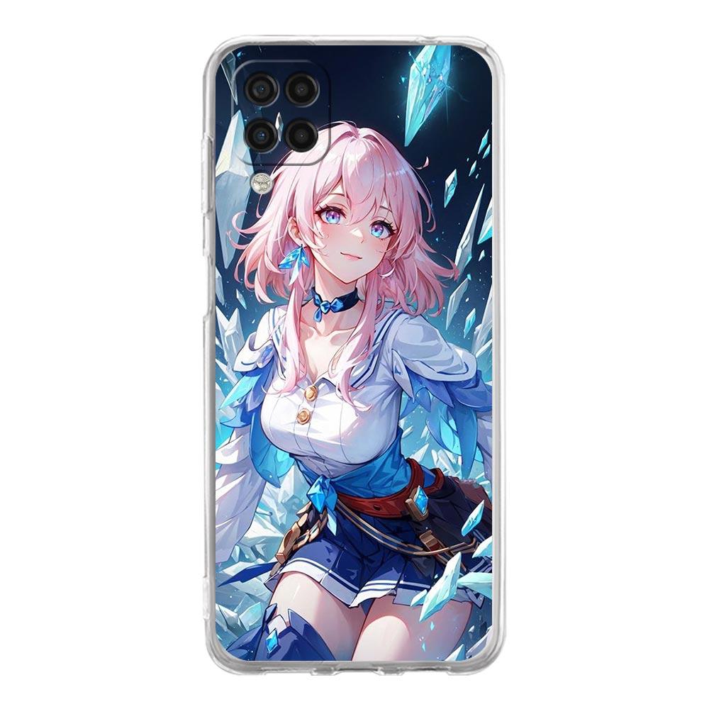 Case For Samsung A54 A52 A50 A70 A30 A40 A20S A20E A02S A12 A14 A22 A24 A42 A34 A32 5G A04s Cover Honkai Star Rail Gepard Bronya