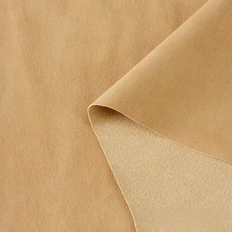 100x140cm Super-fine Nanofiber Leather Fabric Breathable Tear-resistant for DIY Sewing Outerwear Vests Skirts Handmade Fabric