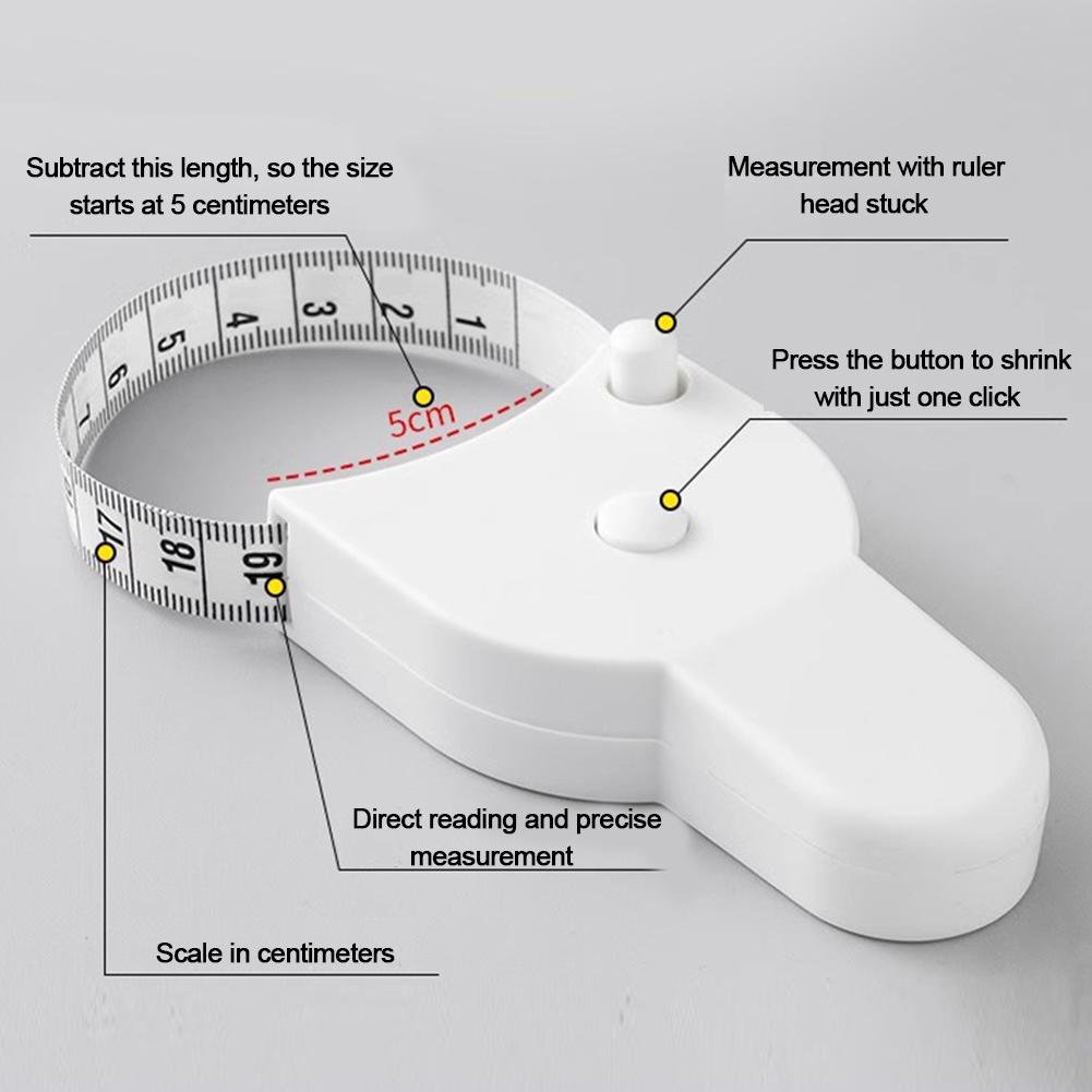 10pcs 150cm Soft Body Measuring Tape Push Button Retract Automatic Telescopic Measuring Tape Tailor Sewing Craft Cloth Tape