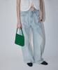 En Or Weaving Square Bag Mini - Green