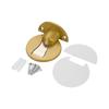 Adjustable Windproof Door Stoppers Strong Aluminum Ground Stoppers Noise Reducing for Home Office Door Security