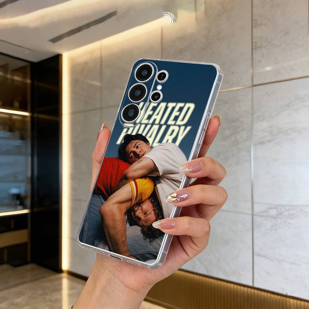 Heated Rivalry-Shane Hollander-Ilya Rozanov Phone Case For Samsung S25,S24,S21,S22,S23,S30,Ultra,S20,Plus,Fe Transparent Cover