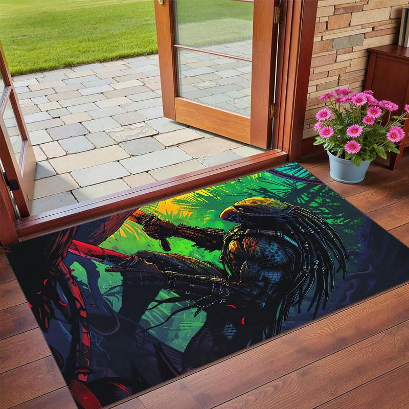 Crystal Velvet Rug Soft Non Slip Indoor Floor Mat Home DecorPredator