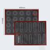 1 Pcs Perforated Silicone Baking Mat Non Stick Reusable Oven Liner for Bread Macaron Cookie Baking Kitchen Tool