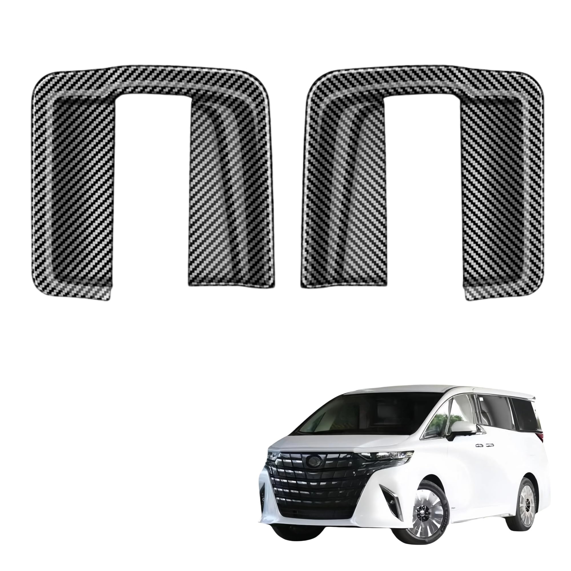 Kylorune Compatible with New Alphard/Vellfire 40 Series Accessories Indoor Exclusive 100mm