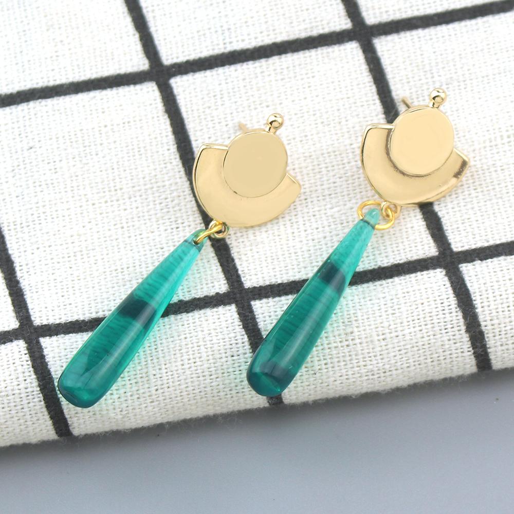 Maomao Cosplay Green Drop Earrings Anime The Apothecary Diaries Earrings for Women Jewelry Gift