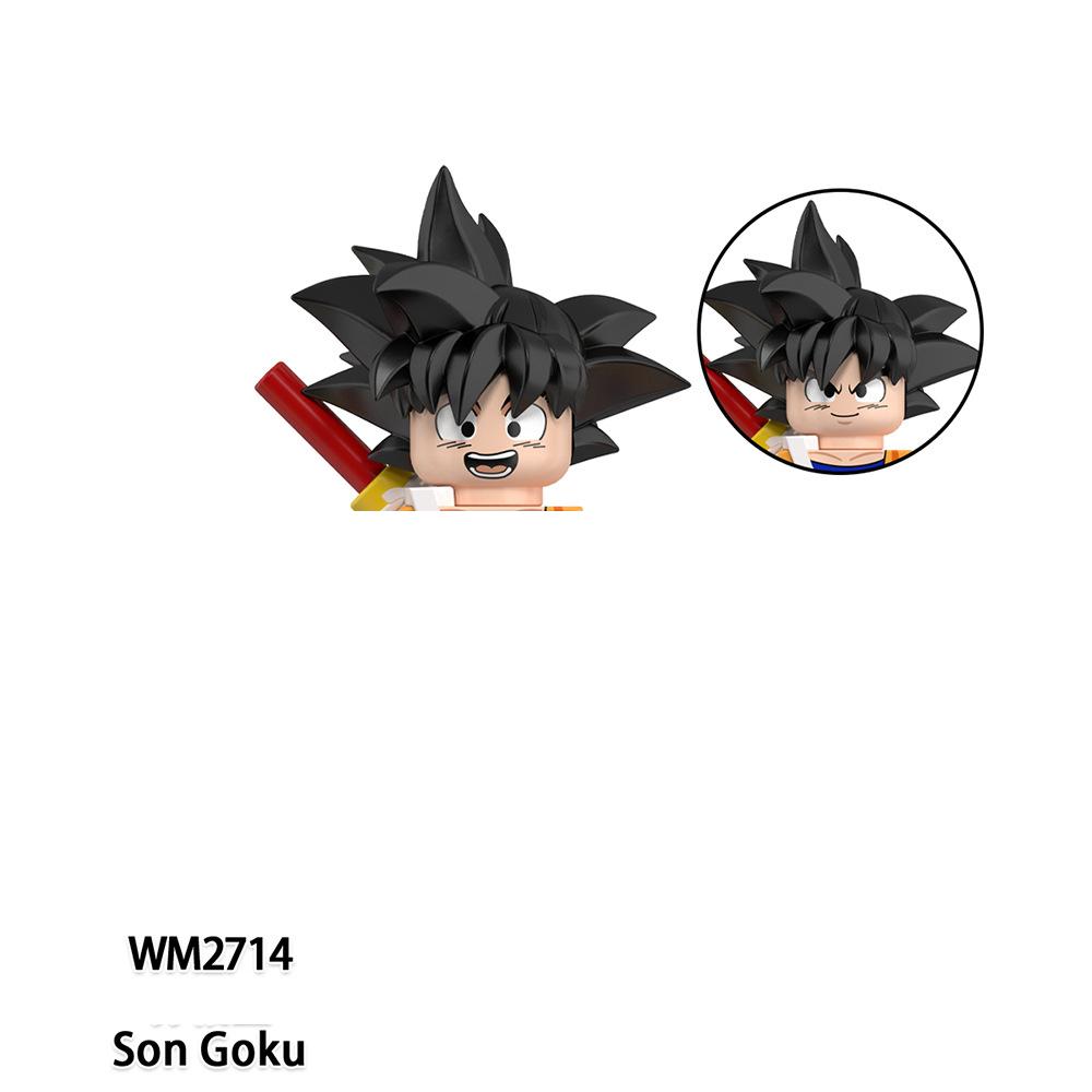 WM6184 WM6183 WM6182 BANDAI DRAGON BALL Aventura Japonesa Anime Película Mini Programa Muñeco Puzle Infantil Regalo Juguete de Acción